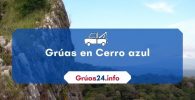 grúas económicas en Cerro azul