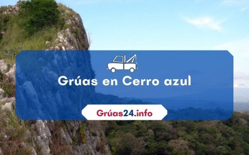 grúas económicas en Cerro azul