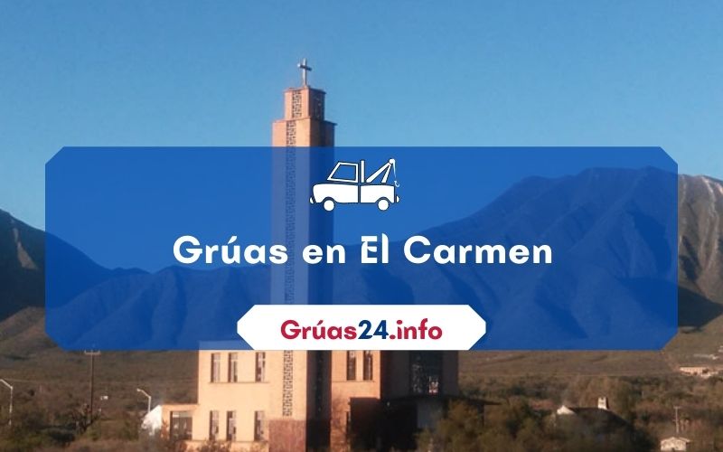 grúas económicas en El Carmen