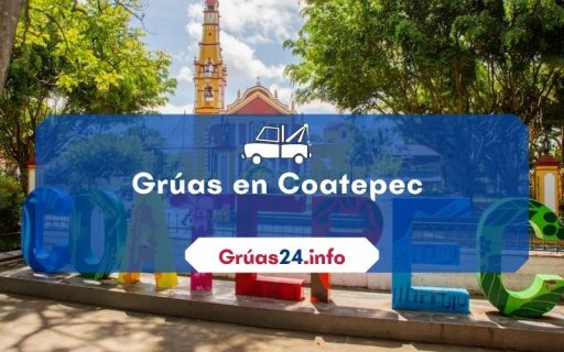 grúas económicas en Coatepec