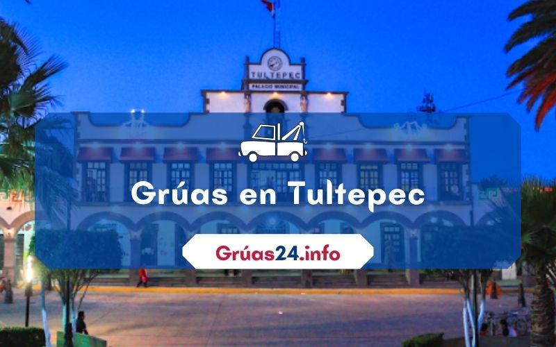 servicios de grúas económicas en Tultepec