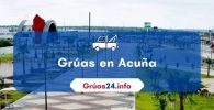 grúas económicas en Acuña